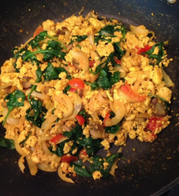 Italian Tofu Scramble