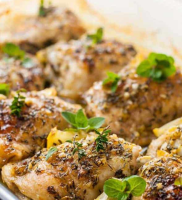 Zesty Chicken Oregano