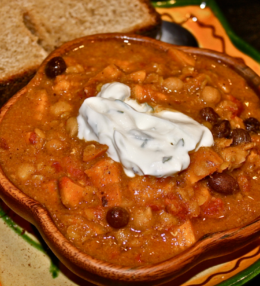 Tunisian Potato and Peanut Soup