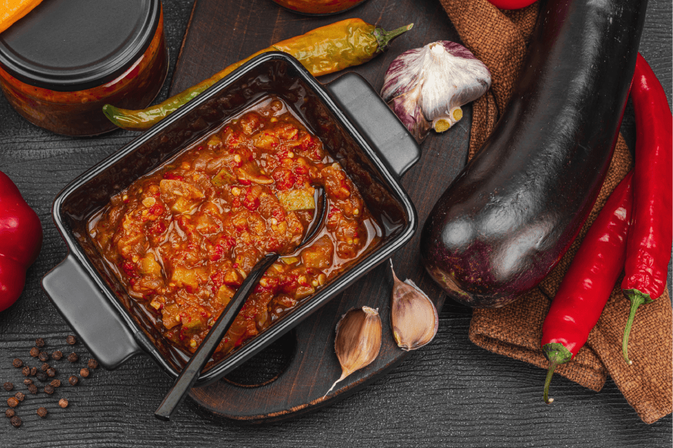 AJVAR SA PATLIDŽANOM (AJVAR WITH EGGPLANT)
