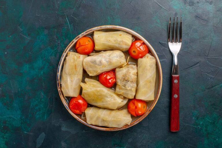 SARMA (BALKAN STUFFED CABBAGE ROLLS)